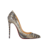 Christian Louboutin Tiger Print So Kate, front view