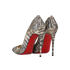 Christian Louboutin Tiger Print So Kate, back view