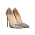 Christian Louboutin Tiger Print So Kate, side view