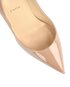 Christian Louboutin Pigalle 100, &pound;380, Shoes, Beige, Patent Leather, Other view