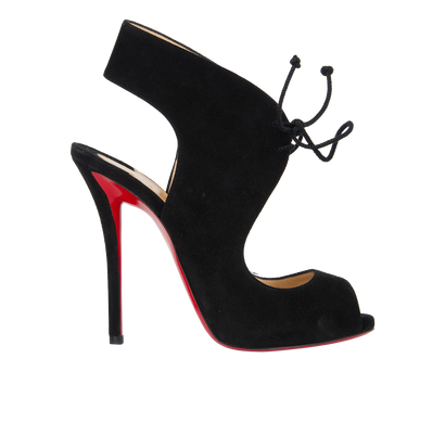 Christian Louboutin Allegra Peep Toes, front view