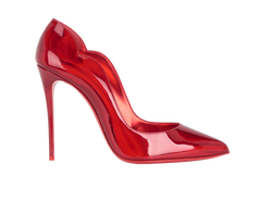 Christian Louboutin Hot Chick 100, Patent, Red, UK8, B, 3*