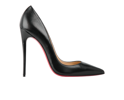 Christian Louboutin So Kate 120 Heels, &pound;350, Shoes, Black, Leather, Front view