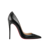 Christian Louboutin So Kate 120 Heels, &pound;350, Shoes, Black, Leather, Front view