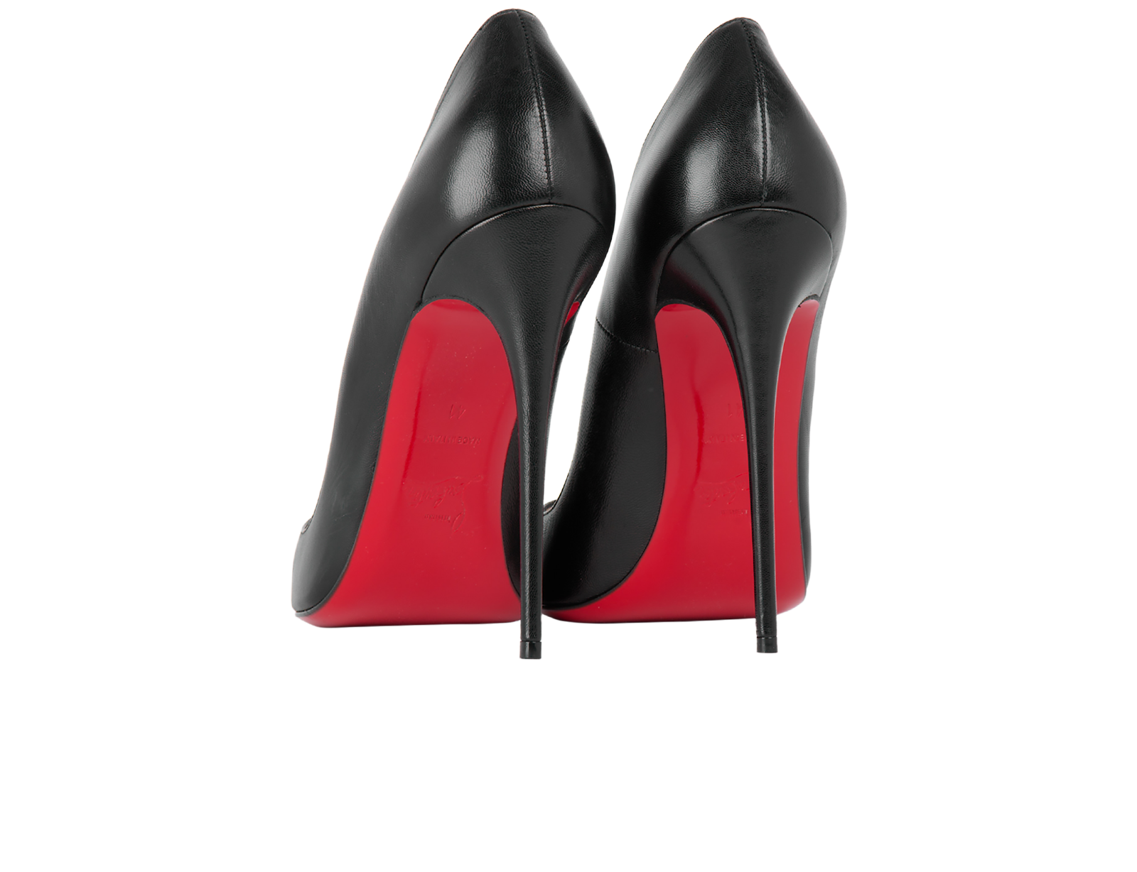 Christian Louboutin So Kate 120 Heels, &pound;350, Shoes, Black, Leather, Back view