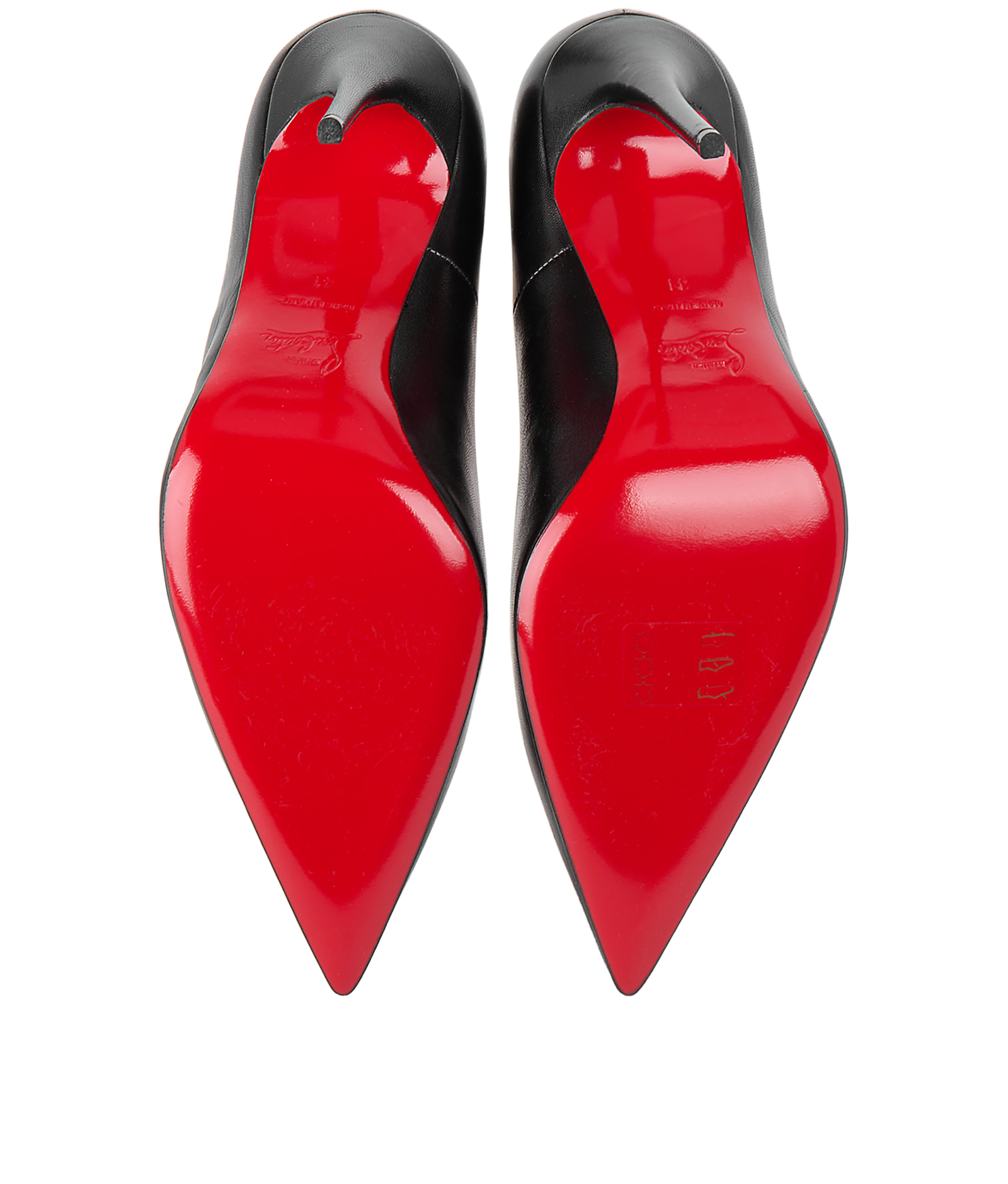 Christian Louboutin So Kate 120 Heels, &pound;350, Shoes, Black, Leather, Top view