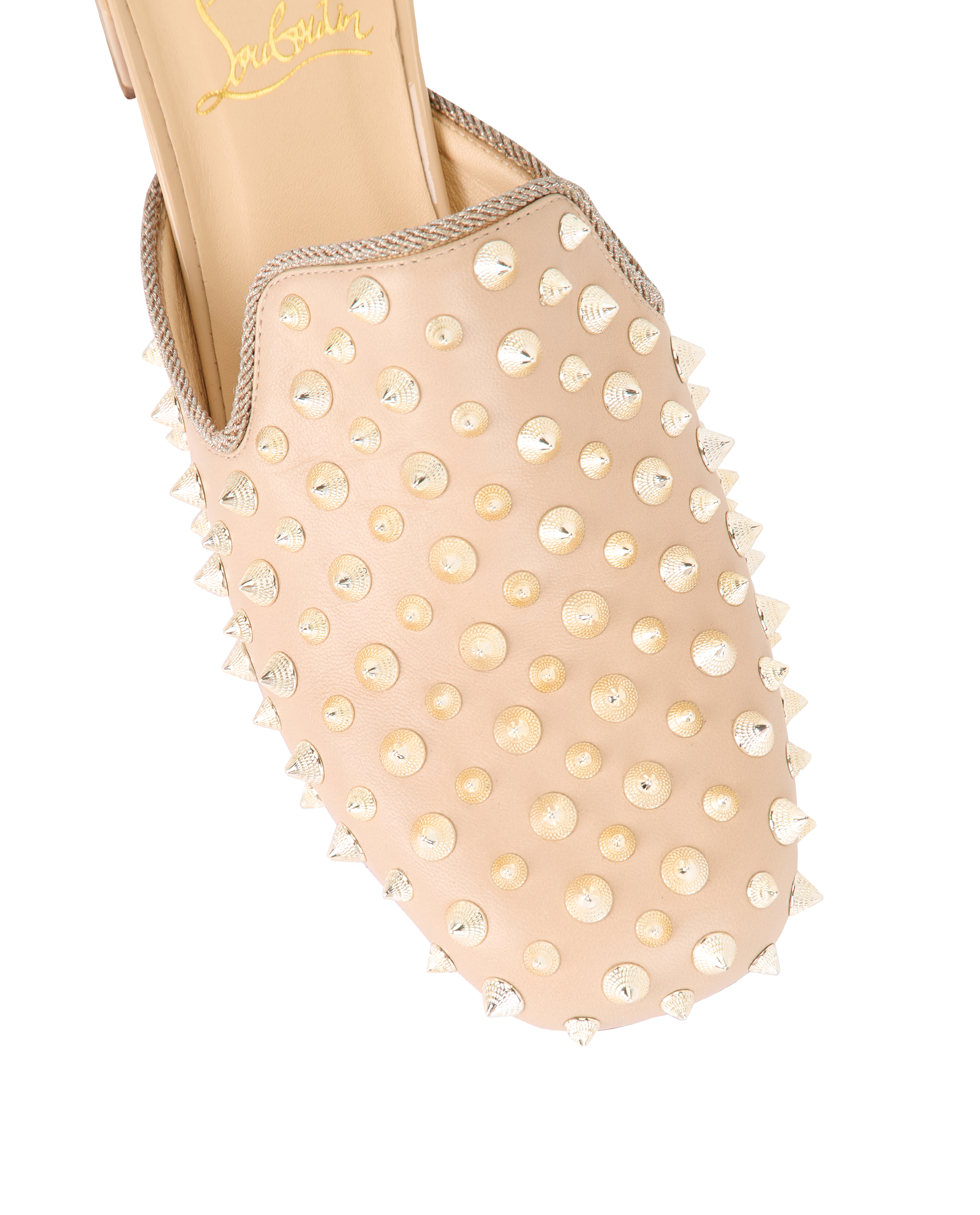 Christian Louboutin Spiked Mules, &pound;295, Shoes, Leather, Other view