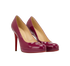 Christian Louboutin Pumps, &pound;295, Shoes, Purple, Patent Leather, Side view