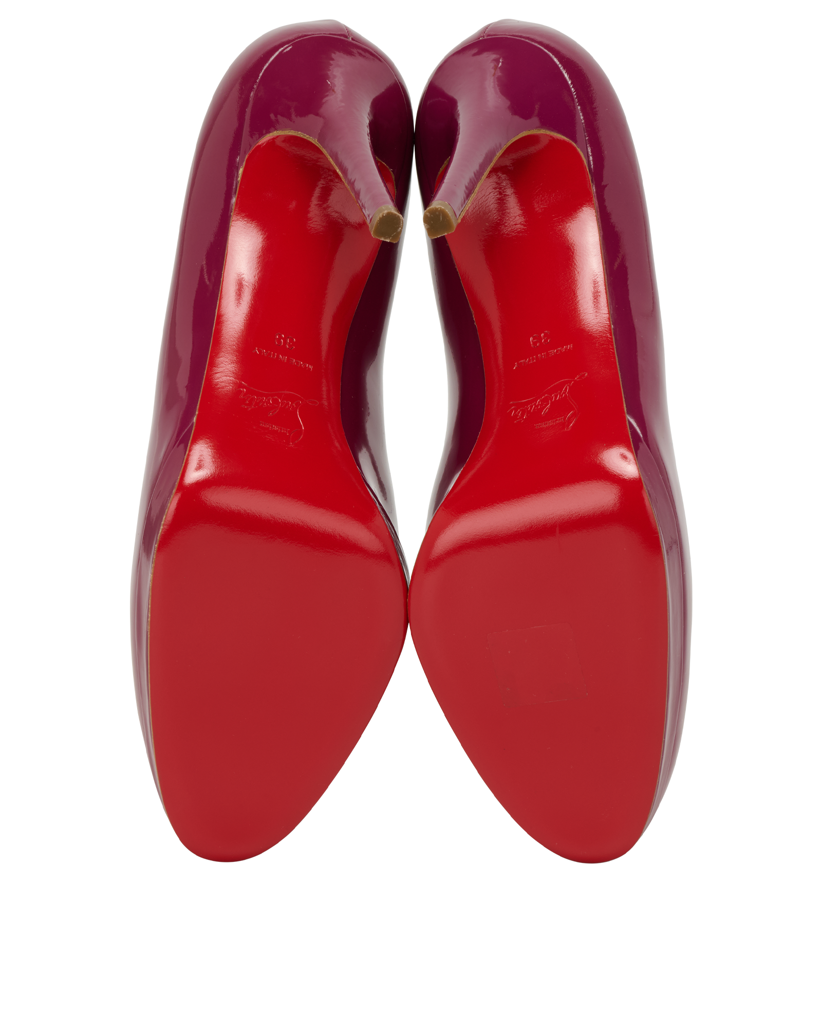 Christian Louboutin Pumps, &pound;295, Shoes, Purple, Patent Leather, Top view