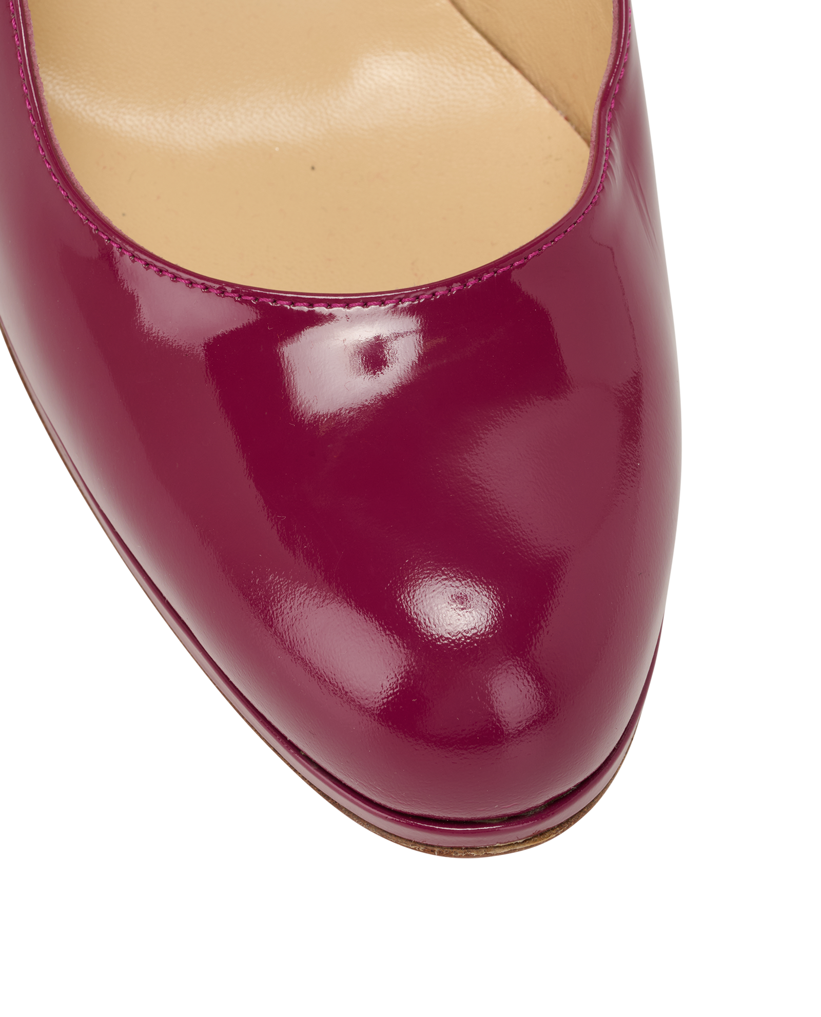Christian Louboutin Pumps, &pound;295, Shoes, Purple, Patent Leather, Other view