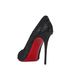 Louboutin Pigalle Follies 100 Sequined Pumps, back view