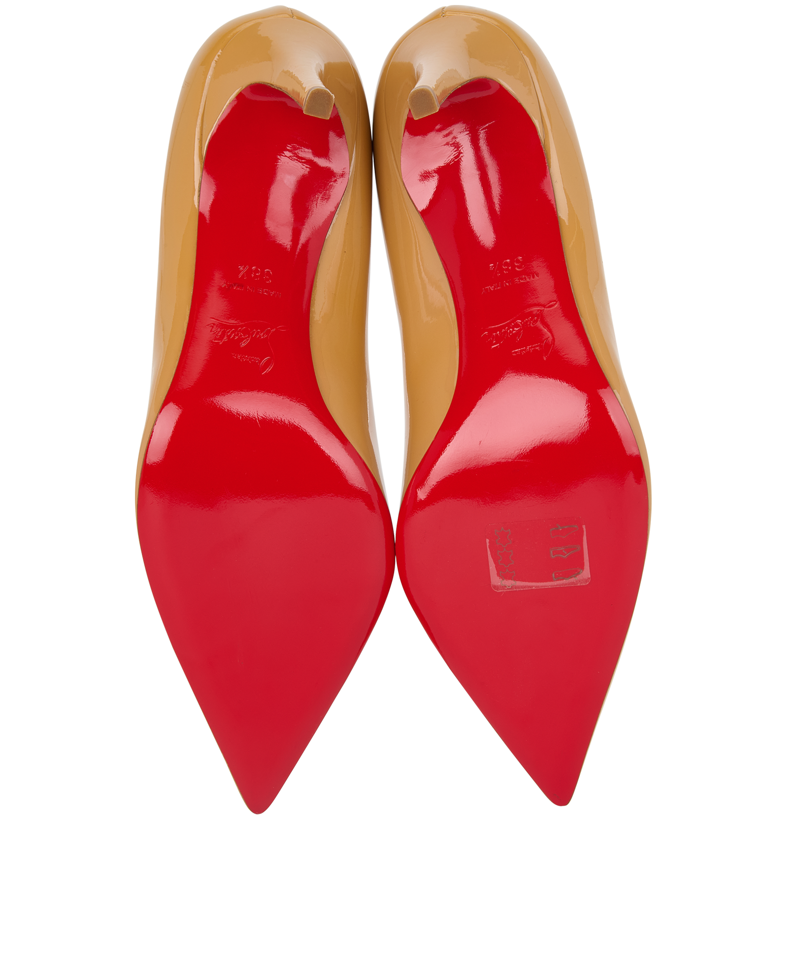 Christian Louboutin Pigalle 85, &pound;380, Shoes, Patent Leather, Top view