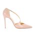 Christian Louboutin Round and Square 100, &pound;375, Shoes, Pink, Patent Leather, Front view