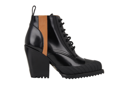 Chloe Rylee Lace Up Heel Boots, front view