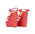 Christian Dior Doll Wedges, back view