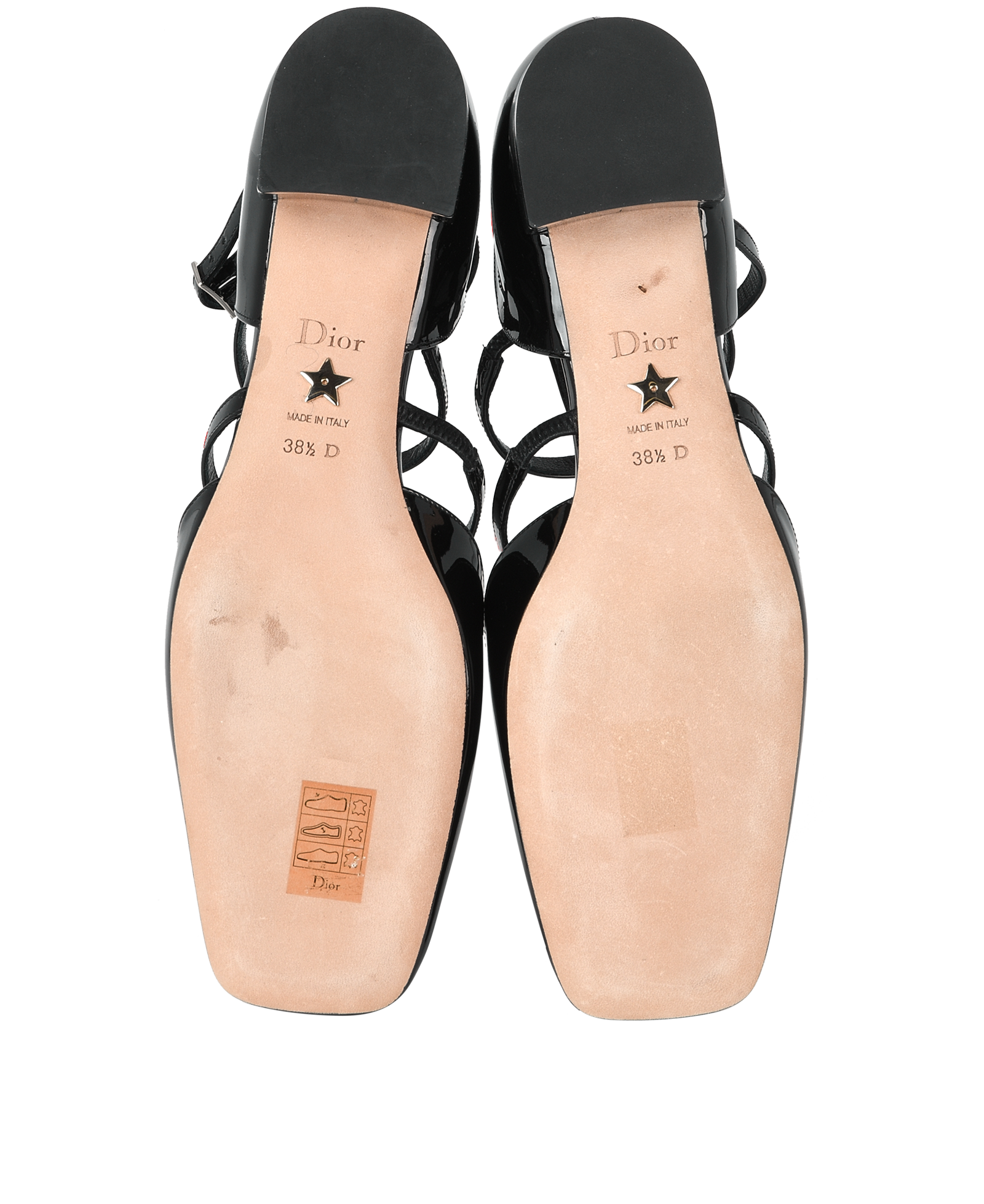 Christian Dior La Parisienne Heels, &pound;395, Shoes, Black, Patent Leather, Top view