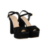 Christian Dior Platform Sandals, side view