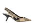 Christian Dior Check J'Adior Slingback, front view