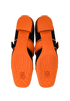 Christian Dior Roller Mary Jane Pumps, &pound;220, Shoes, Black/Orange, Fabric/Rubber, Top view