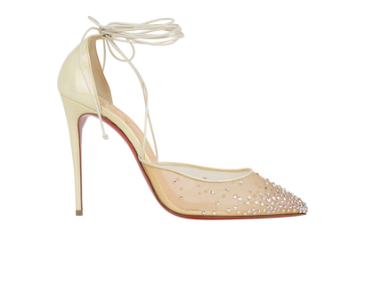 Christian Louboutin Twistissima Strass Heels, front view