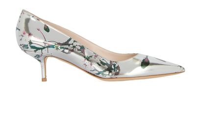 Christian Dior Cherie Kitten Heels, front view