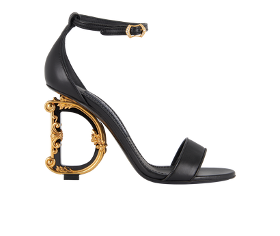 Dolce & Gabbana Baroque DG Sandals, front view