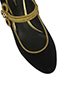 Dolce & Gabbana Gold Braid Block Heel, other view