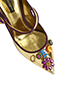 Dolce and Gabbana Queen Of Love Embellished Shoes, other view