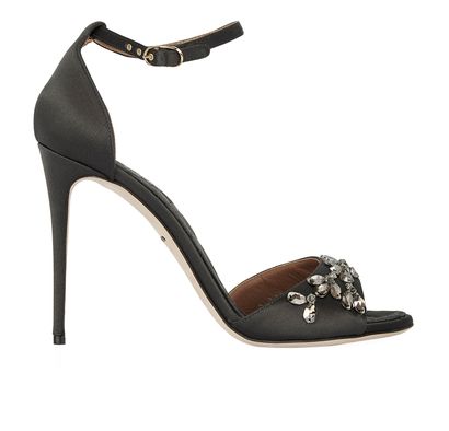 Dolce & Gabbana Crystal Embellished Heels, front view