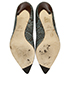 Dolce & Gabbana Snakeskin Heels, top view