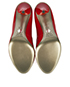 Dolce & Gabbana Peep Toe Strap Heels, top view