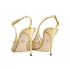 Dolce & Gabbana Rainbow Lace Slingbacks, back view