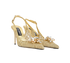 Dolce & Gabbana Rainbow Lace Slingbacks, side view