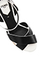Fendi Black Ankle Strap Sandals, other view