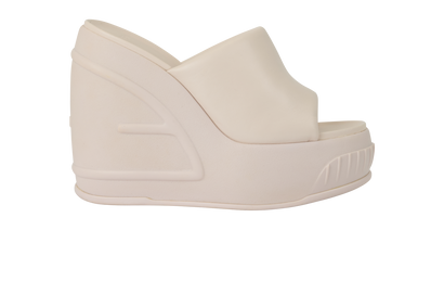 Fendi Wedge Slides, front view