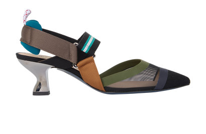 Fendi Colibri Heels, front view