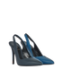 Fendi Two-Toned Slingback Heels, side view