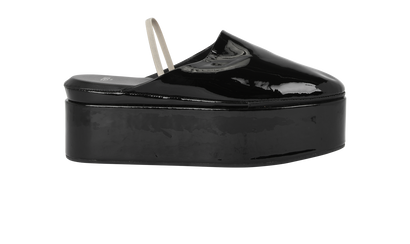 Fendi Platform Slingback Mules, front view