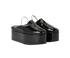 Fendi Platform Slingback Mules, side view