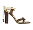 Fendi Rope Sandals, front view