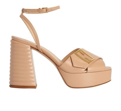 Fendi Promenade Cross Strap Platforms, front view