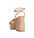 Fendi Promenade Cross Strap Platforms, back view