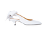 Ganni Slingback Kitten Heels, front view