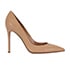Gianvito Rossi Classic Pumps, &pound;295, Shoes, Beige, Lambskin Leather, Front view