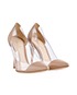Gianvito Rossi Plexi 100 Heels, side view