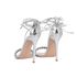 Gianvito Rossi Diamanté High Heels Sandals, back view