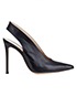 Gianvito Rossi Delta Sling Back Heels, front view