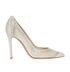 Gianvito Rossi White Edit Organza 105MM Pumps, front view
