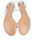 Gianvito Rossi Manhattan 55MM Mirror Effect Sandals, top view