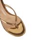 Gianvitto Rossi Calypso 70MM Mirror Thong Sandals, other view